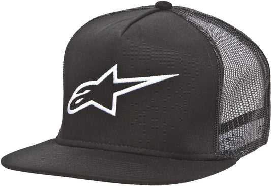 Alpinestars Corporate Trucker Hat Black - Part Number 1025-81003-10A-OS
