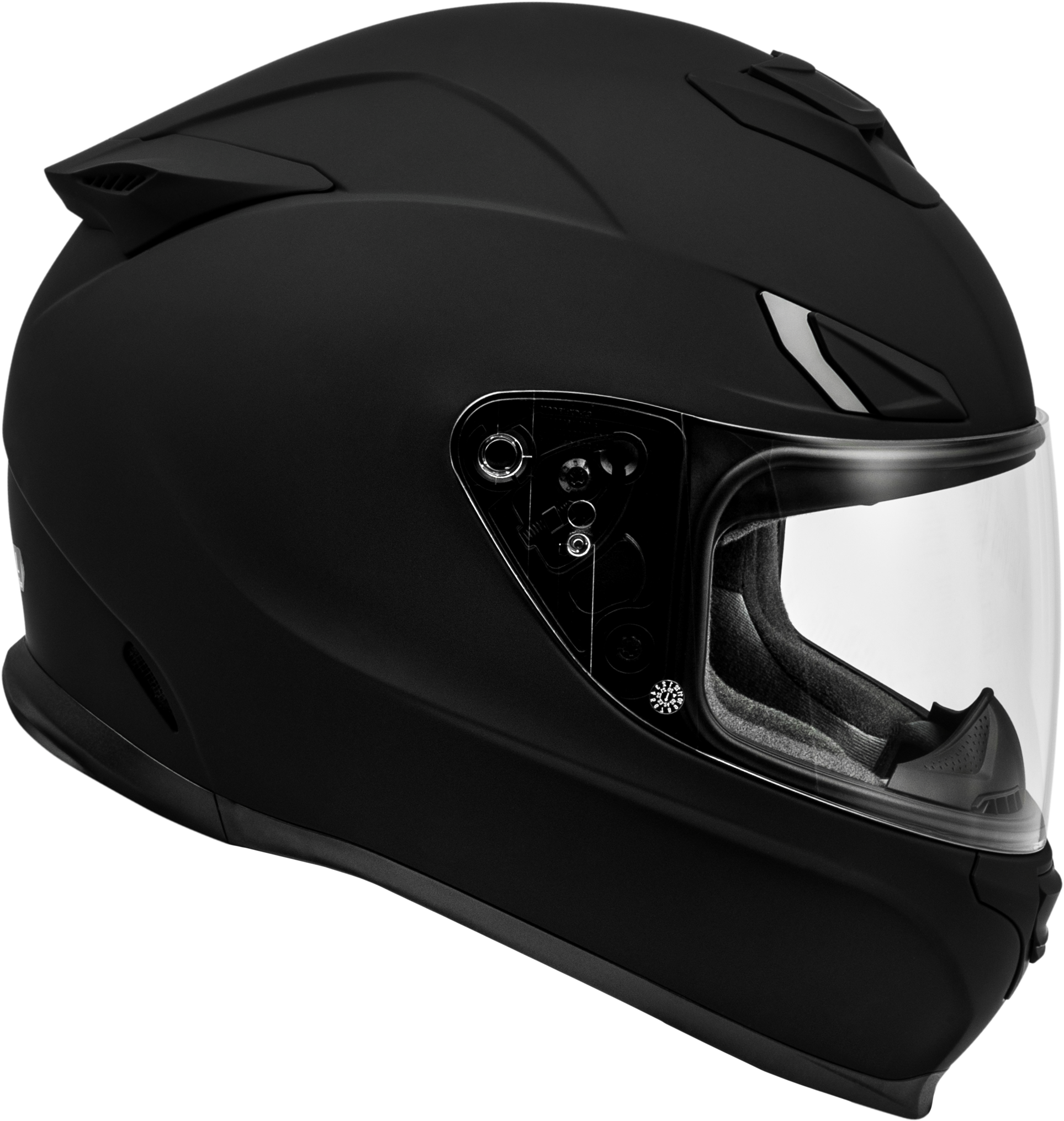 Sentinel Solid Helmet Matte Black Lg