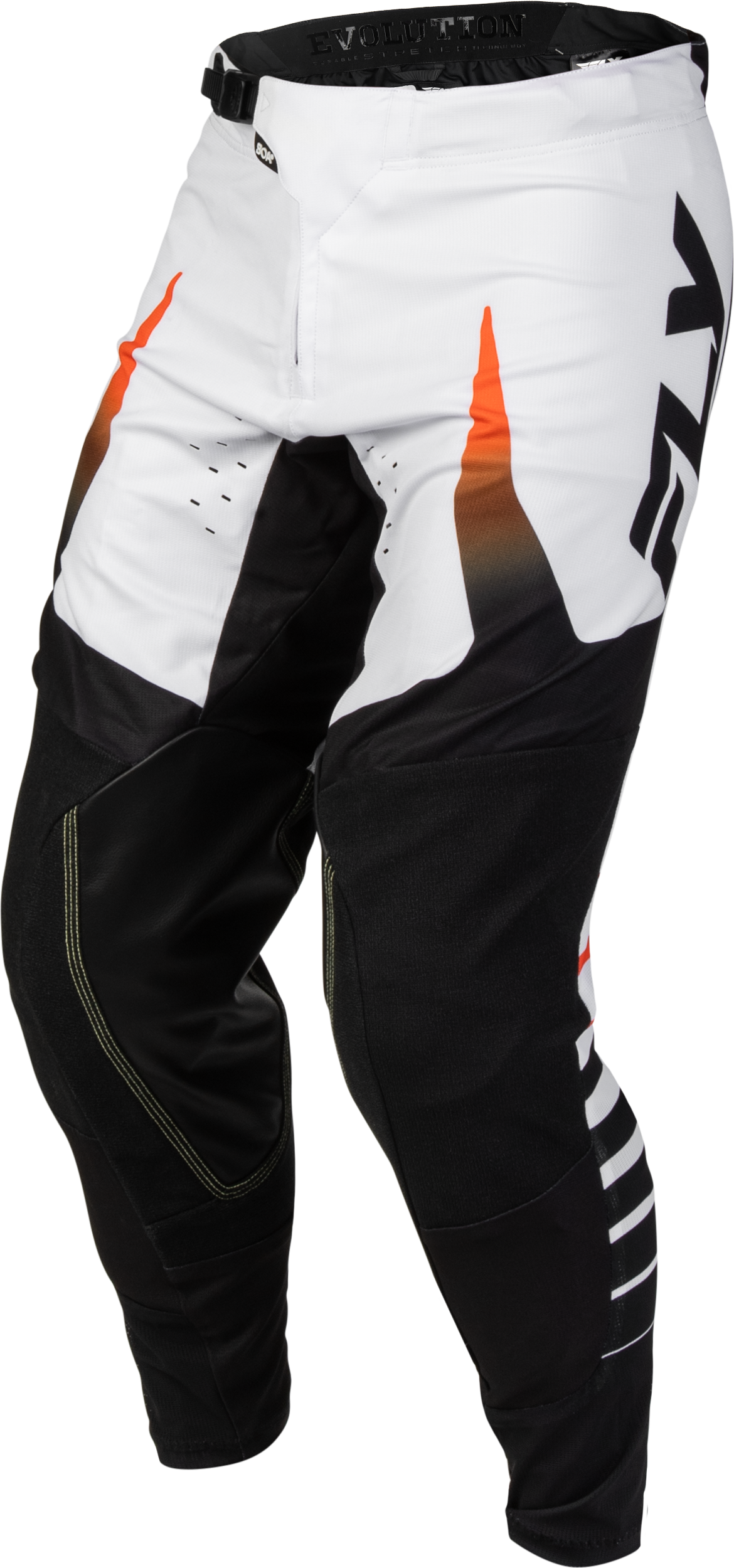 Evolution  Dst Bolt  Pants White/Black/Orange Sz 28