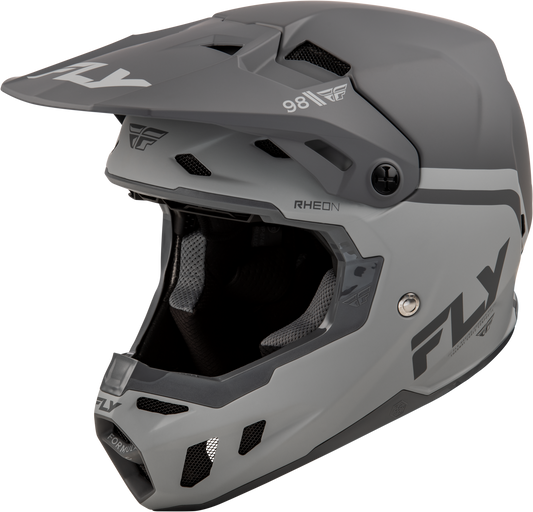 FLY RACING YOUTH FORMULA CC OBJECTIVE HELMET MATTE BLACK/GREY YL'YL