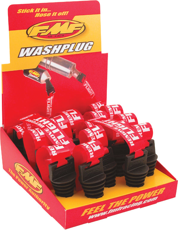 FMF Wash Plug P.O.P. Display – Durable Motorcycle Maintenance Accessory