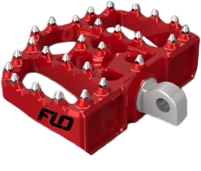 FLO MOTORSPORTS Mini Moto Boards HD Red with Part Number FPEG-800V4R