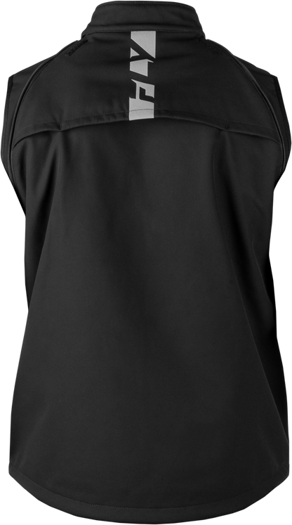 Fly Racing Patrol Jacket Black/Grey 2X - Lightweight Windproof and Water-Resistant Motorcycle Outerwear