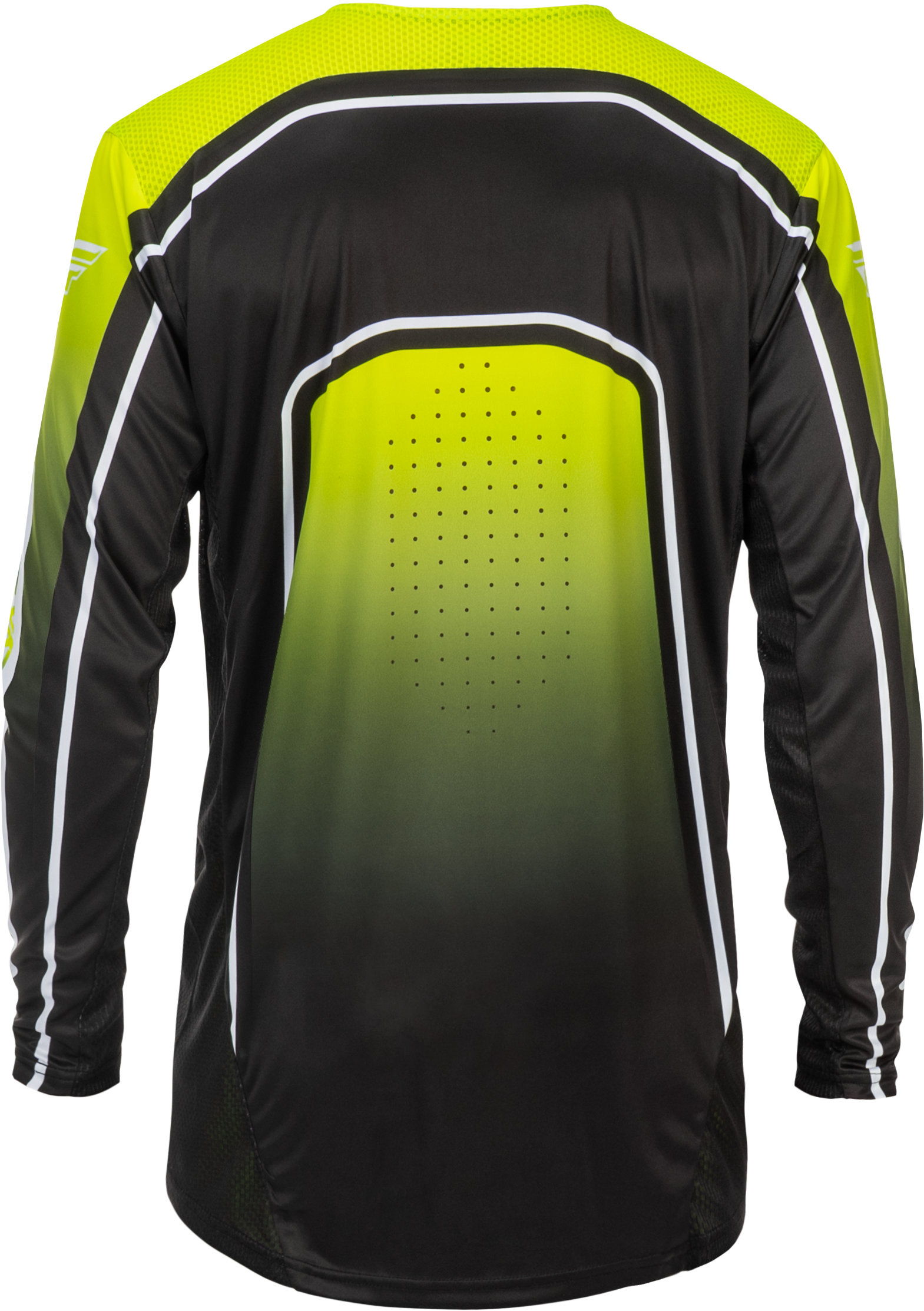 Fly Racing Youth Rayce Bicycle Jersey Lime/Black/White Youth, Part No. 379-053YL