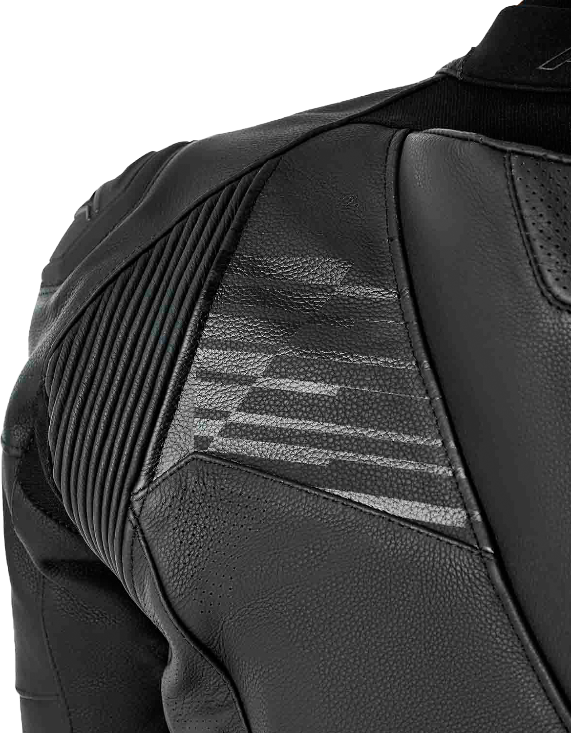 RST TracTech Evo D3O Leather Motorcycle Jacket Black - Part 103635BLK-56