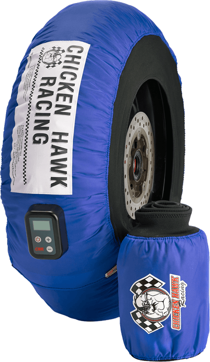 Chicken Hawk Racing Dual Temperature Tire Warmers Set for Superbike PU-DUAL-SBK - Kelly Motorsports