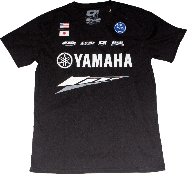 D-COR Yamaha Factory T-Shirt - Comfortable and Durable Apparel - Kelly Motorsports