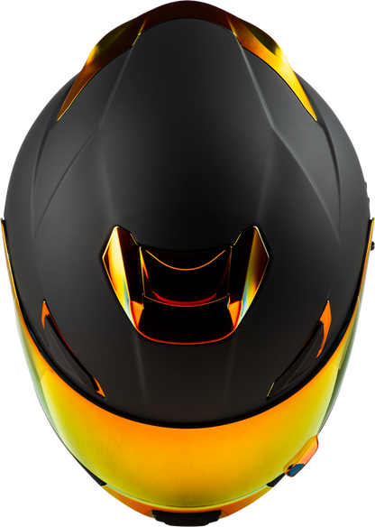 Sentinel Recon Helmet Matte Black/Fire Chrome Lg