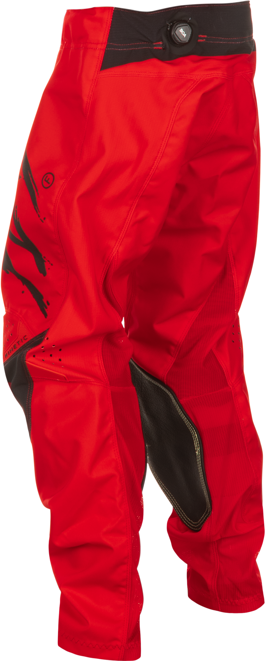 Fly Racing Kinetic Stoke Pant in California/Nevada Red and Black, Size 20