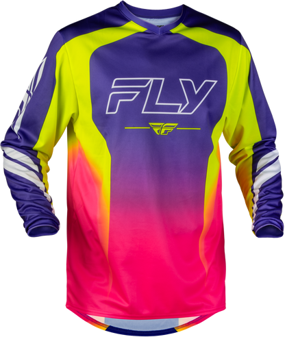F 16 Raze Jersey Purple/Pink/Yellow Sm
