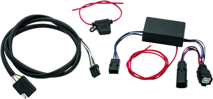 Kuryakyn Trailer Wiring Harness 4-Wire for Harley Davidson Touring Models (Part KUR2598)
