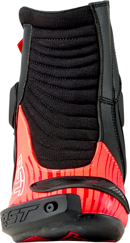 RST Tractech Evo D3o Short Boot Black and Flo Red Size 11.5