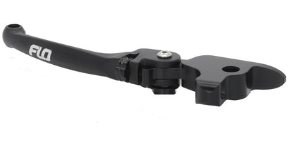 FLO Motorsports Mx Style Lever Set Black for Harley-Davidson Softail Models