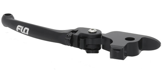 FLO Motorsports Mx Style Lever Set Black for Harley-Davidson Softail Models
