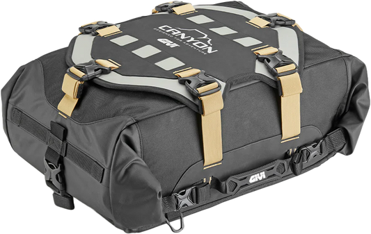 GIVI Canyon ADV Cargo Bag 45L Black - Durable Waterproof Motorcycle Storage