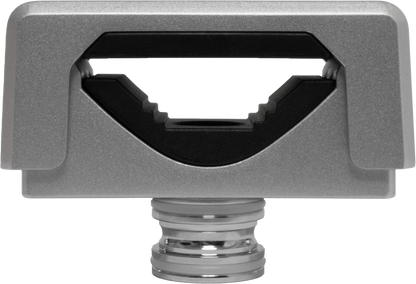 ECOXGEAR Tower Speaker Mount Adapter - 1.0" to 1.5" Square Tube Silver (Part ACC-ETMNTSQ09)