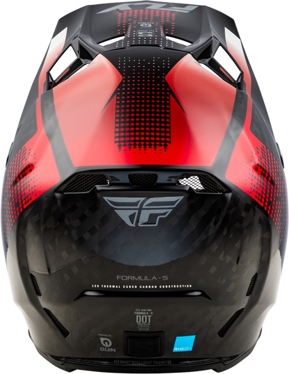 Formula S Carbon Protocol Helmet Black Carbon/Red 2x