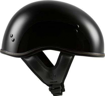 Highway 21 .357 Solid Half Helmets