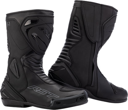 RST S1 CE Men’s Motorcycle Riding Boots - Black, Part Number 103050BLK-43