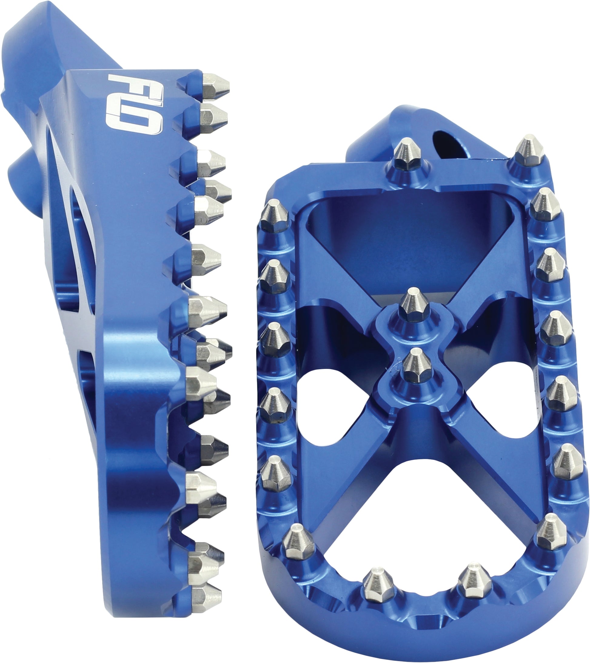 FLO MOTORSPORTS Adventure and Snow Footpeg for Yamaha YZ Series - Part #SPEG-793BLU