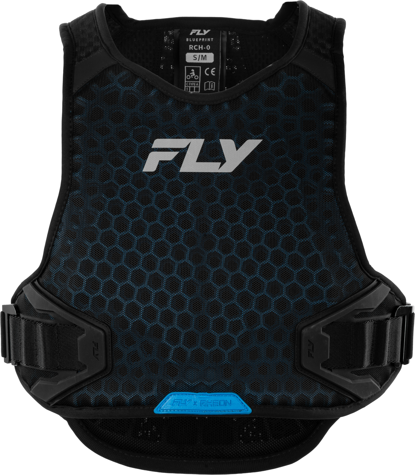 Fly Racing Blueprint RCH 0 Roost Guard Black Large/X-Large for Youth and Adults