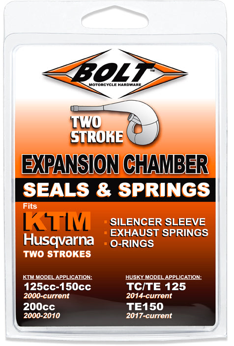 BOLT 2 Stroke O Ring, Spring, and Coupler Kit for KTM 150 XC and 125 SX Models