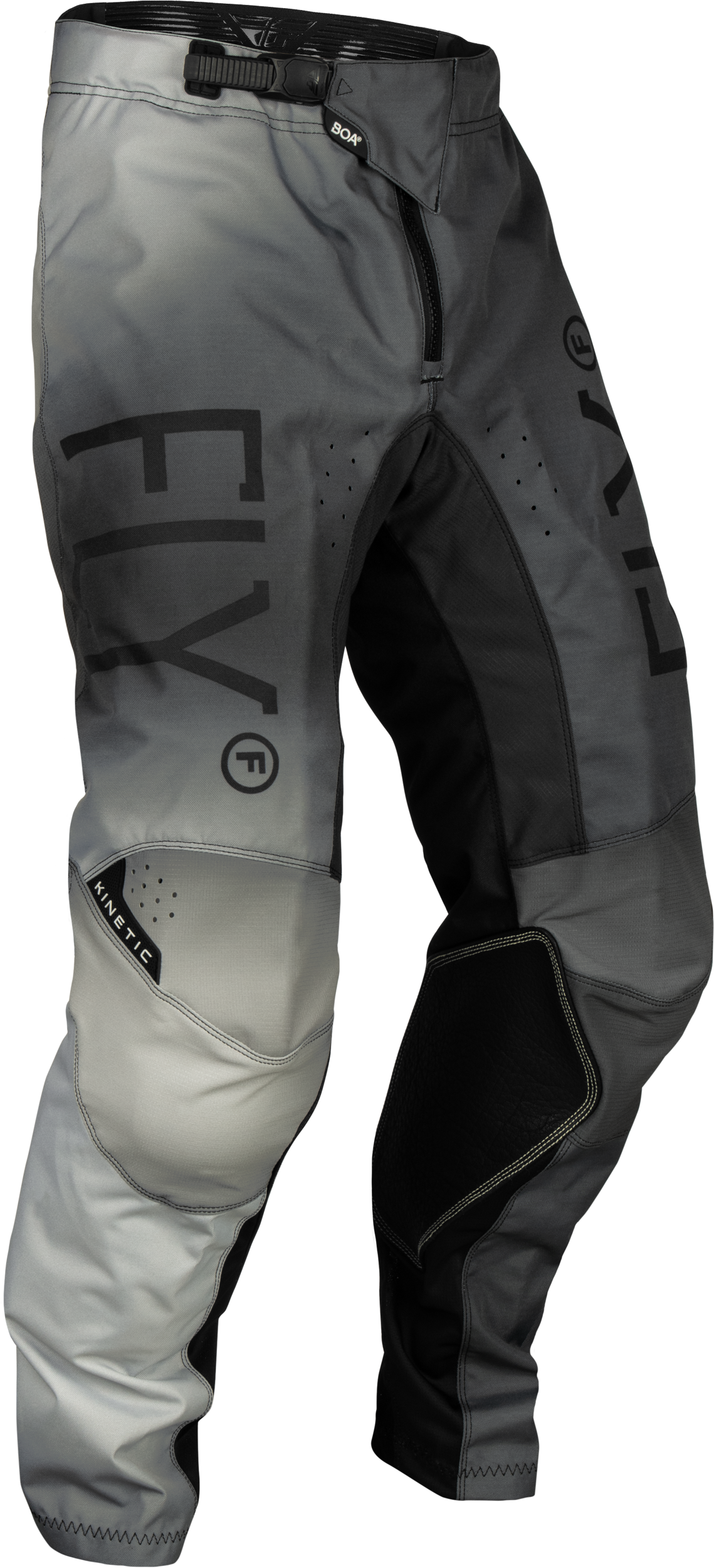 Fly Racing Youth Kinetic Prodigy Pants Black/Light Grey Size 18
