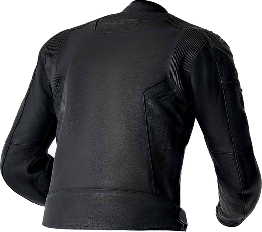 RST S1 D3o Leather Jacket Black (Part Number: 103605BLK-54)