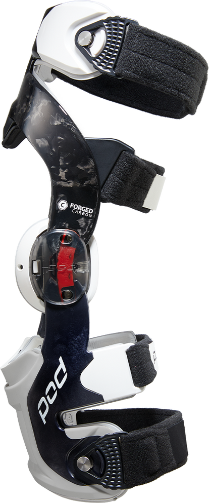 POD K8 3.0 Knee Brace Carbon Large - Lightweight, Adaptive, Impact-Resistant Support