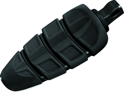 Kuryakyn Kinetic Peg with Male Mount Adapter in Gloss Black – Versatile Powersports Foot Pegs