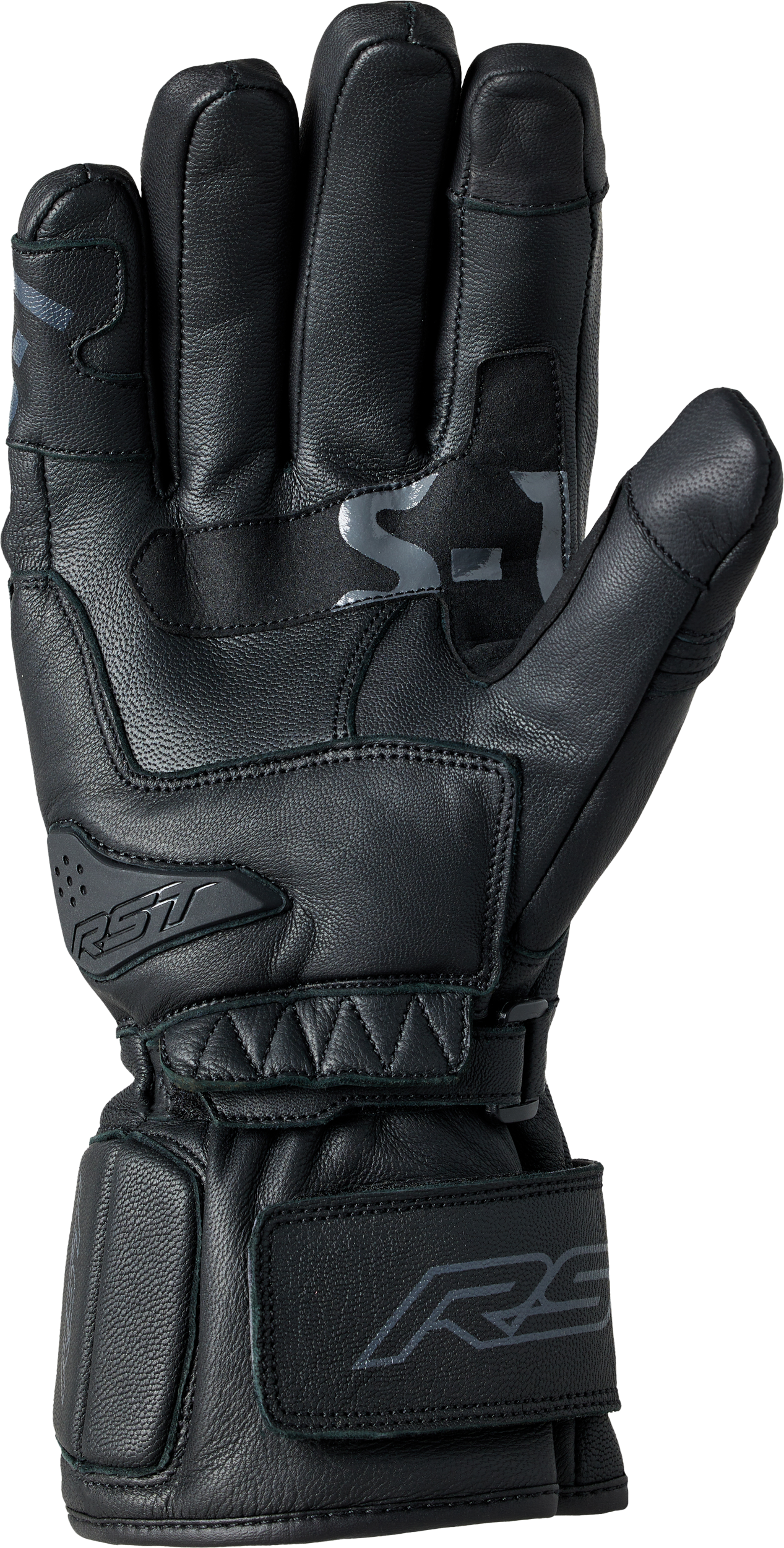 RST Ladies S-1 CE Waterproof Glove Black - Level 1 KP Certified Riding Gear