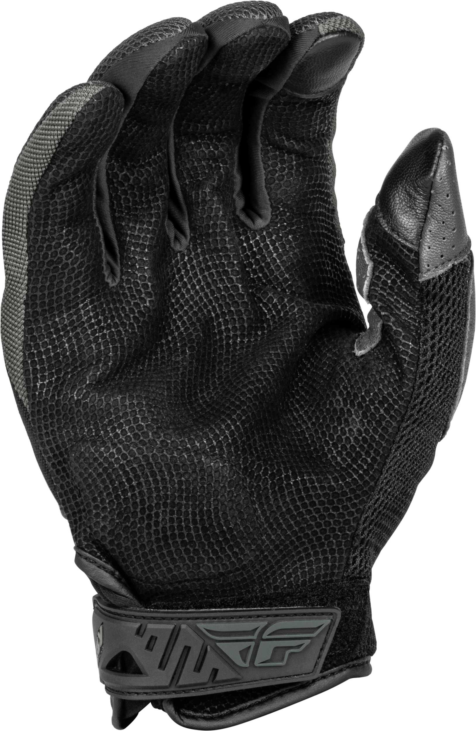 Fly Racing Coolpro Force Gloves Black/Grey XL - Durable Leather and Advanced Protection