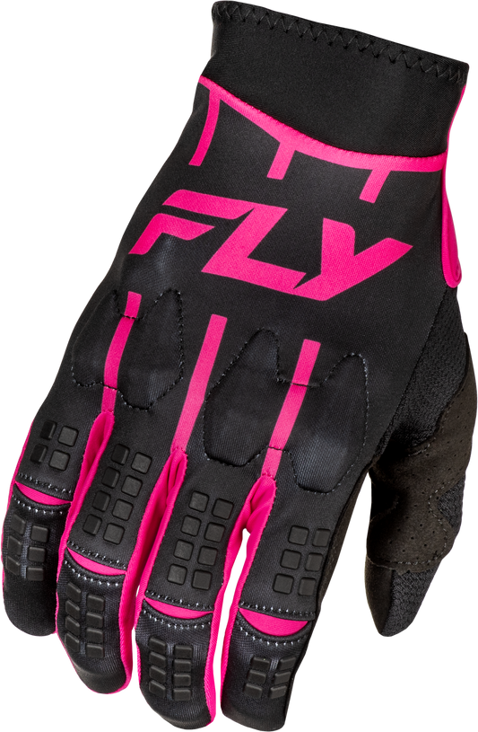 Fly Racing Evolution Dst Gloves Black and Pink - Part Number 378-1112X