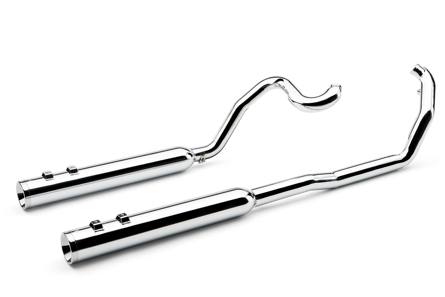 TRUE DUAL HEADPIPES CHROME FLH/FLT 95-06