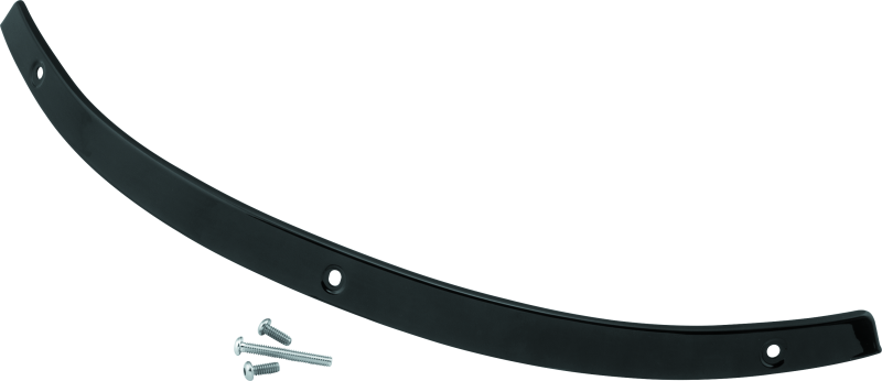 Kuryakyn Smooth Windshield Trim for 2014-2015 Harley Davidson Touring Models - Gloss Black Part #kur1389