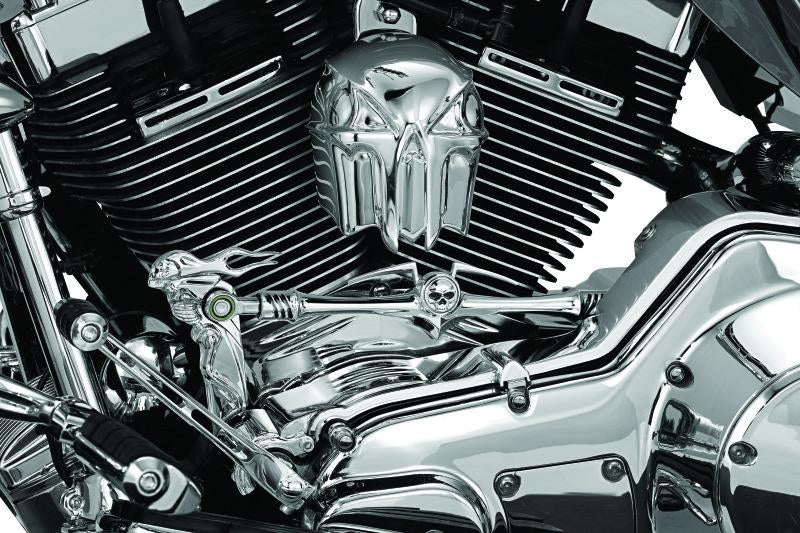 Kuryakyn Zombie Shift Linkage Chrome - Replacement for Dull Stock Shifter Rod