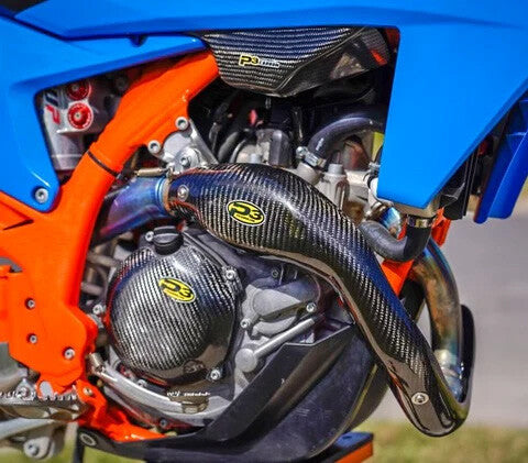 Carbon Fiber Header Heat Shield