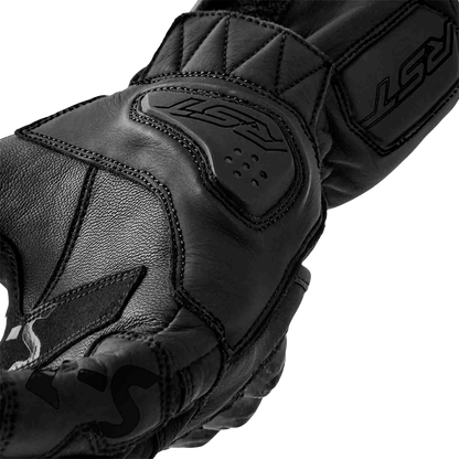 RST Women's S1 Black Leather Gloves - Size Small