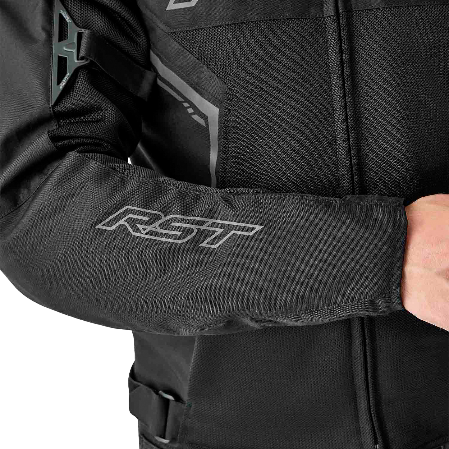 RST S1 D3o Mesh Jacket Black XS - Lightweight Motorcycle Protective Gear