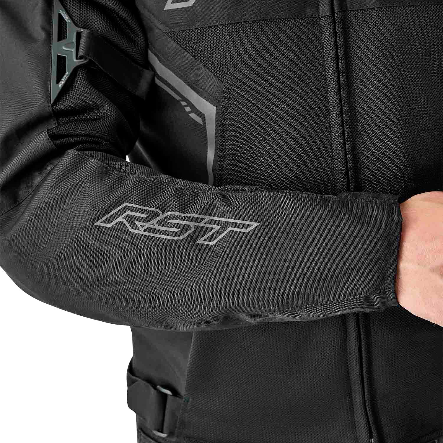 RST S1 D3o Mesh Jacket Black XS - Lightweight Motorcycle Protective Gear
