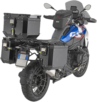 GIVI Outback Evo Smart Top Case 42L Black with Monokey System and Secure Lock