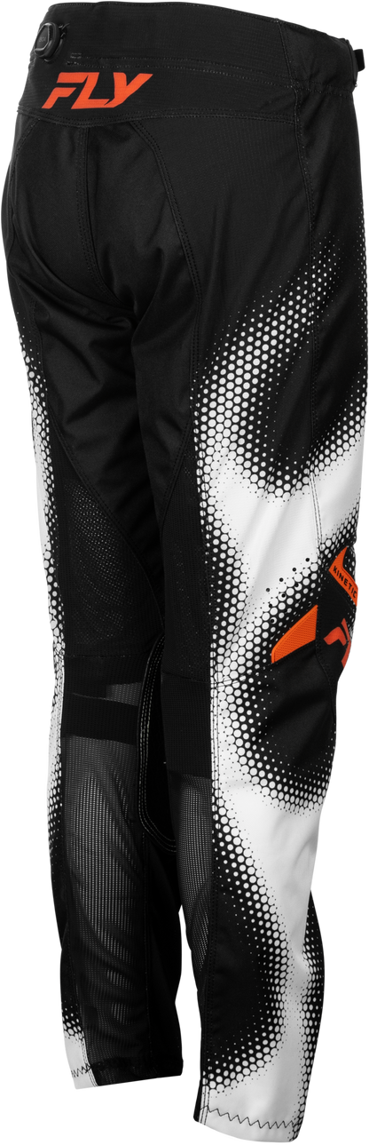 Youth Kinetic Torch Pants Black/White/Orange Sz 20