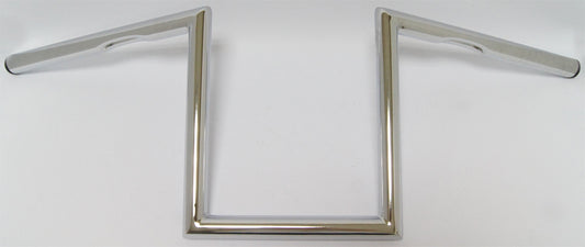 1" Z-BAR DIMPLED 10" CHROME