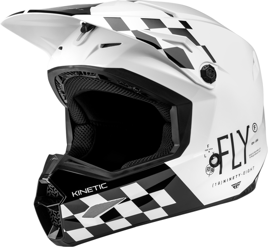 Kinetic Lite Rival Helmet Gloss White/Black 2x