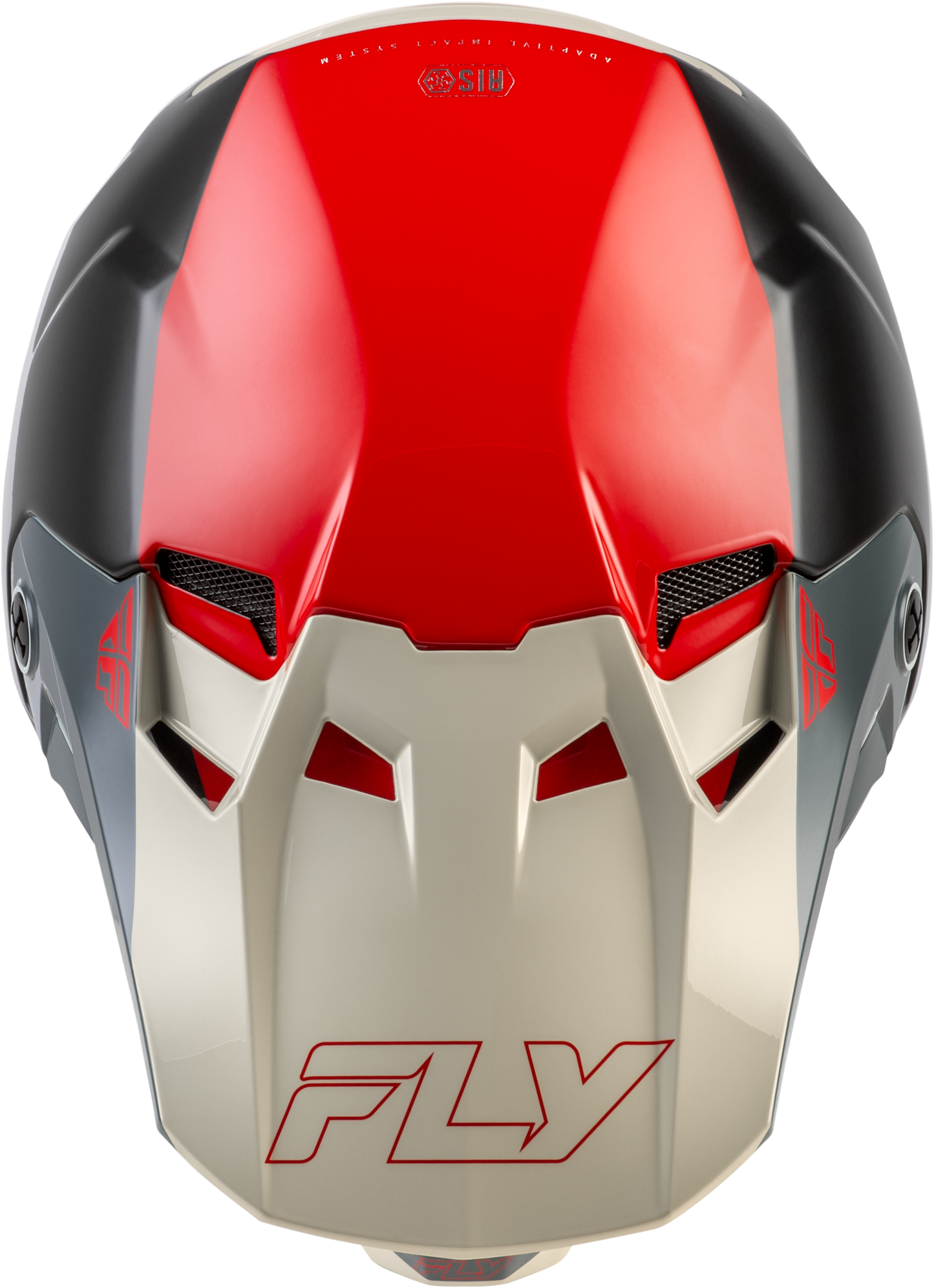 Fly Racing Formula CC Glide Helmet Black/Red/Grey XS – Lightweight, Impact-Resistant Motocross Helmet