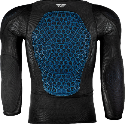Fly Racing Blueprint Rbl 1 Long Sleeve Black Youth Helmet Shirt with CE Level 1 Protection