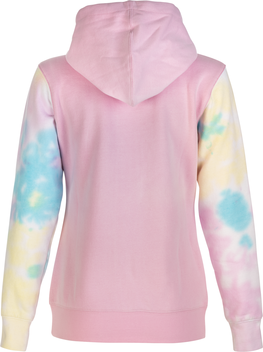 FLY RACING WOMEN'S FLY TIE-DYE ZIP UP HOODIE PINK/YELLOW/BLUE 2X'X