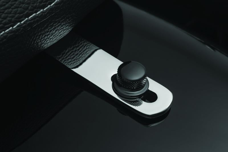 Kuryakyn Indian Quick Release Seat Screw for Scout Models with Passenger Seat - Black