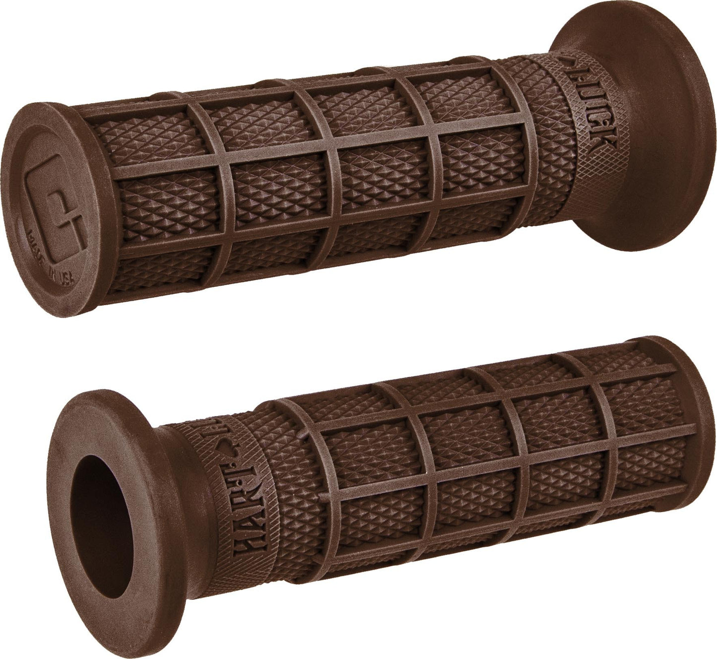 ODI Hart Luck Full Waffle Brown V02FWBN Motorcycle Handlebar Grip