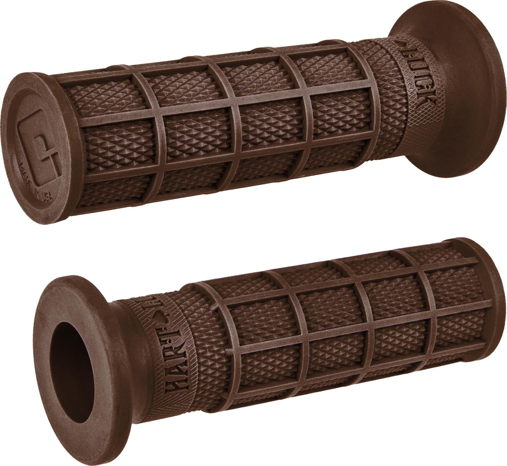 ODI Hart Luck Full Waffle Brown V02FWBN Motorcycle Handlebar Grip